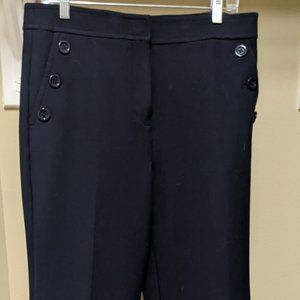 Ann Taylor - Size 12 - Navy Wool Dress Pants w/ Flare